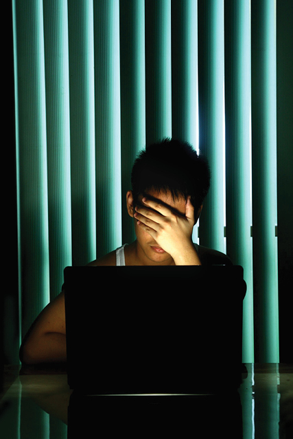 Child at computer