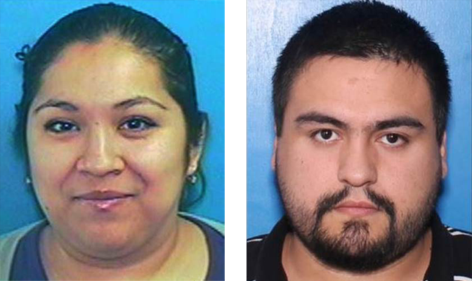 andrea and luis ramirez mugshots
