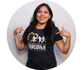 store thumbnail heart shirt women latina woman wears #HOPE gear